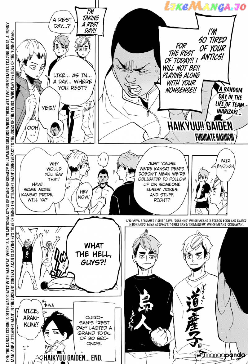 Haikyuu!!, Chapter 282 image 01